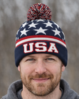 USA Pom-Pom Hat