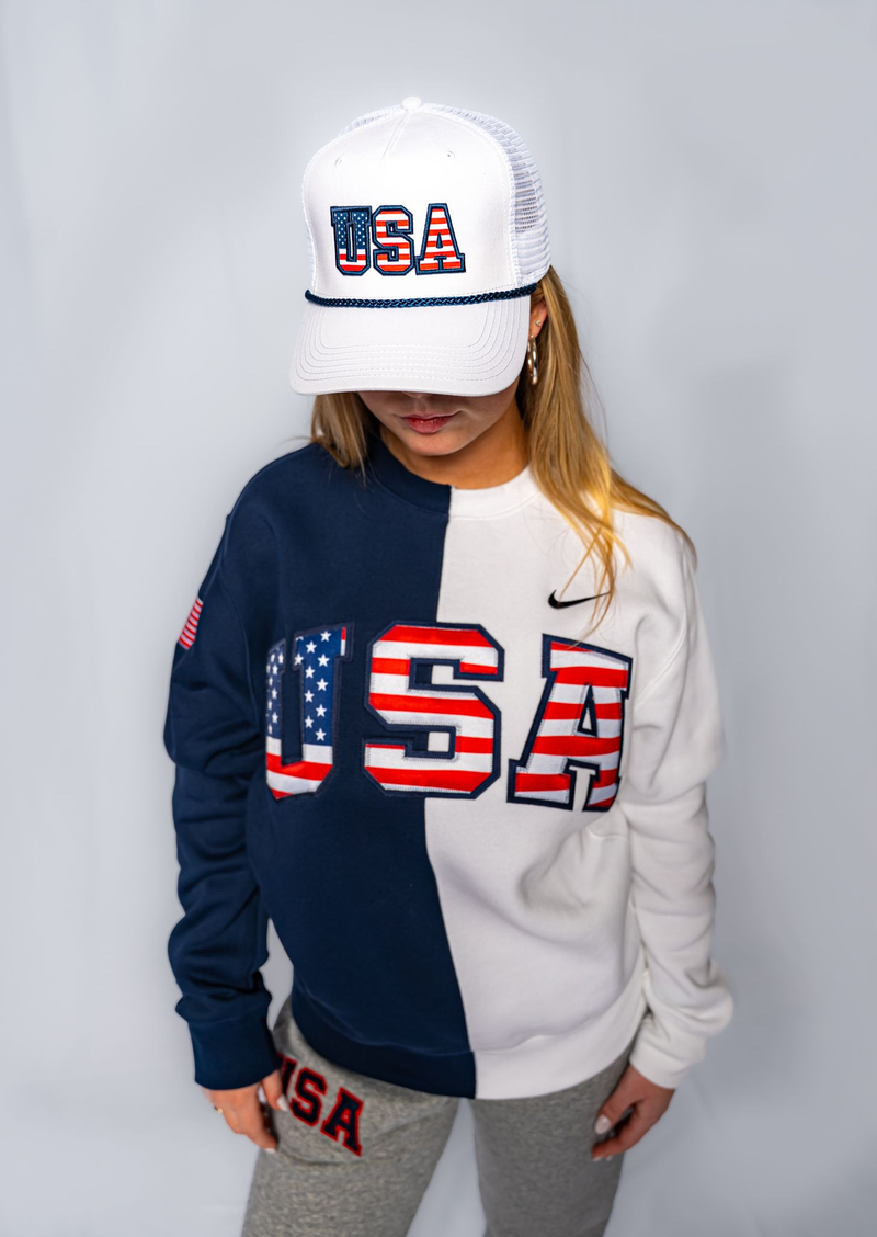 USA Rope Trucker Hat