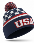 USA Pom-Pom Hat